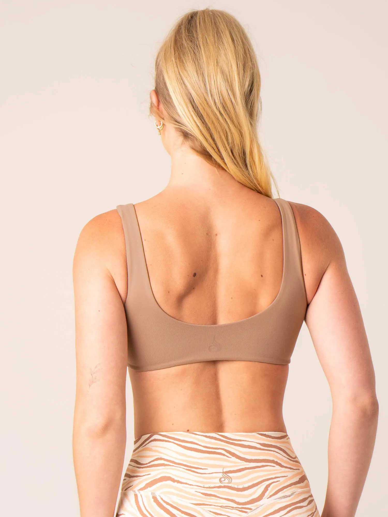 Unstoppable Lounge Bra - Mocha Slip Resistant