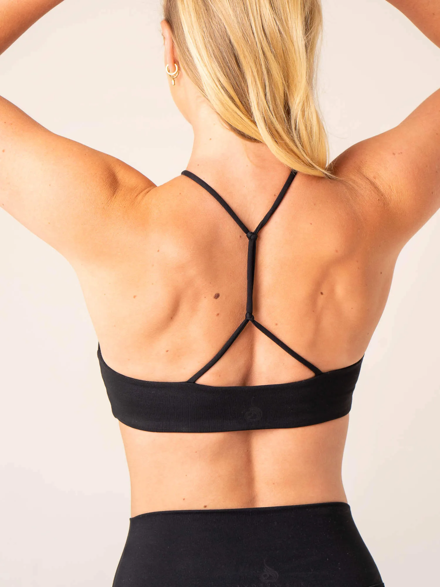Unstoppable Sports Bra - Black Light Weight