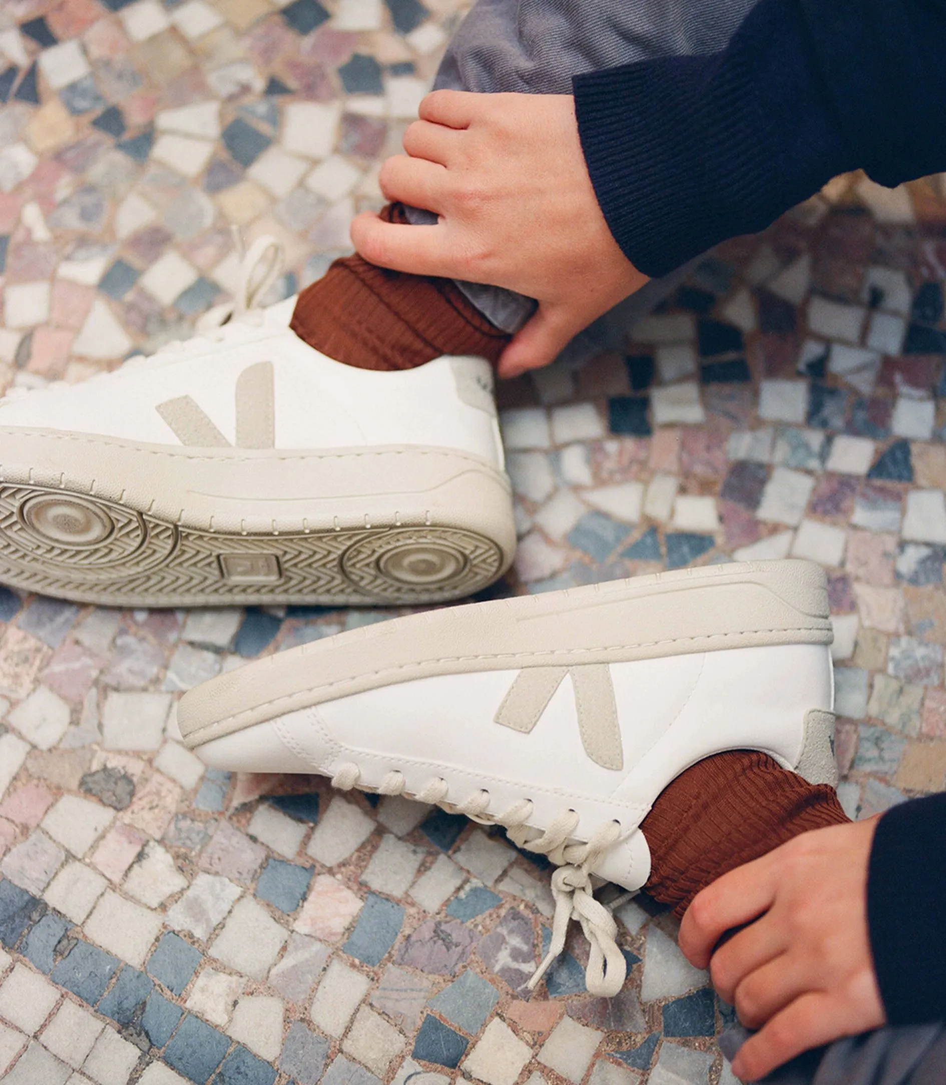 Urca CWL in White Natural from Veja City Blend