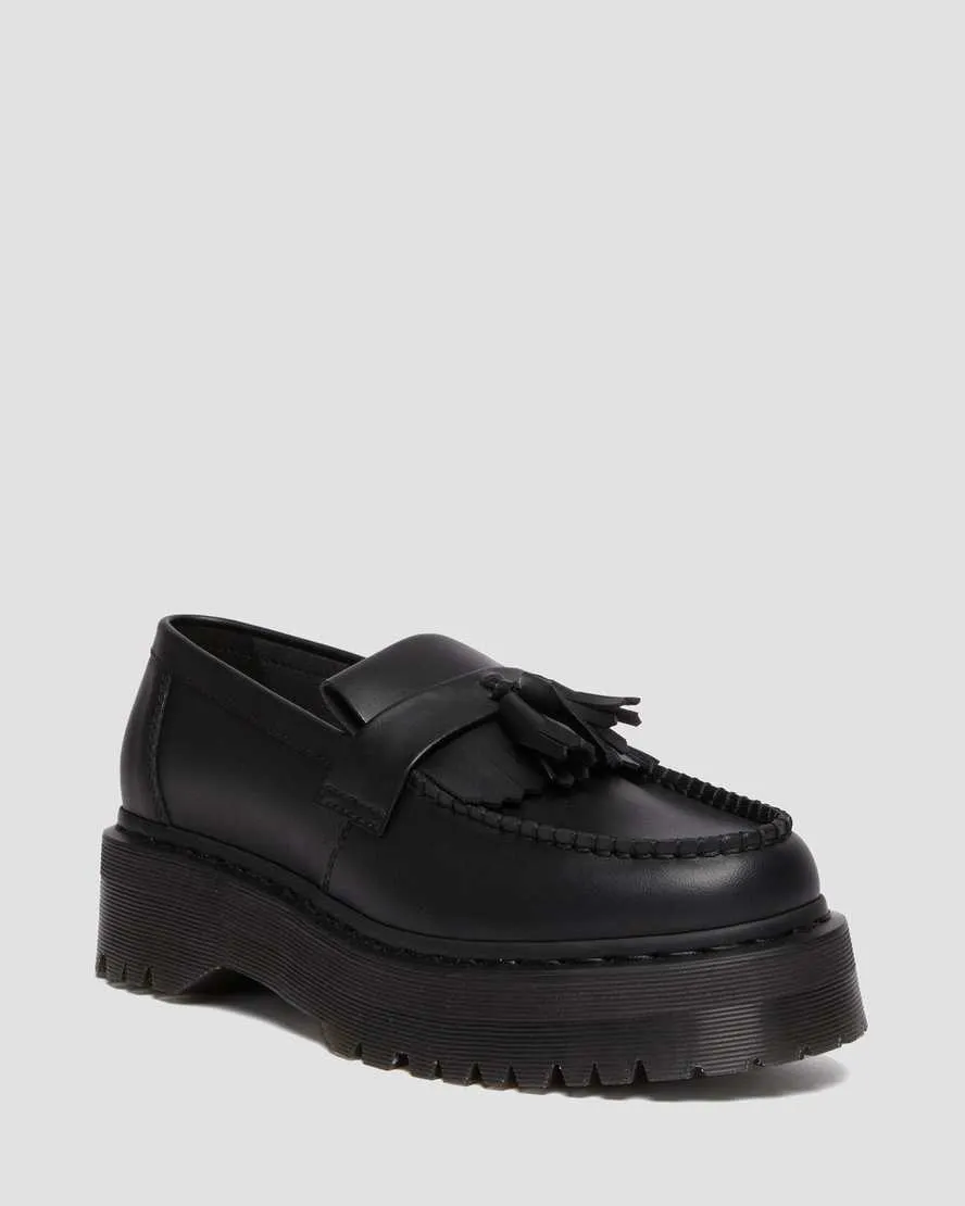 Vegan Adrian Quad Platform Loafer from Dr. Martens night mode