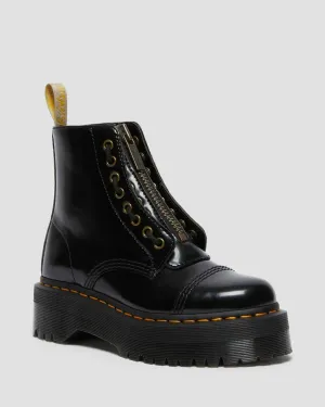 Vegan Sinclair Platform Boot in Black from Dr. Martens rain mode