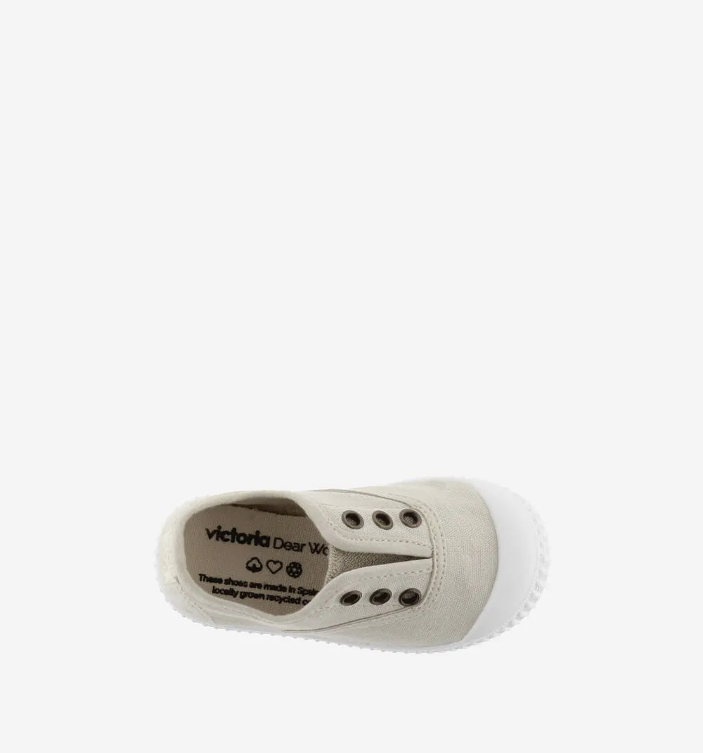 Victoria Boy's and Girl's Inglesa DREC Canvas Trainers - Hielo mood wear