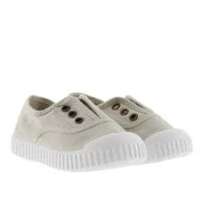 Victoria Boy's and Girl's Inglesa DREC Canvas Trainers - Hielo anti slip