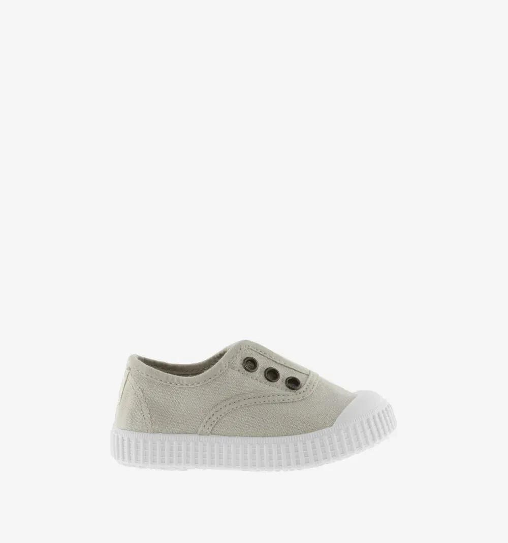 Victoria Boy's and Girl's Inglesa DREC Canvas Trainers - Hielo easy walk