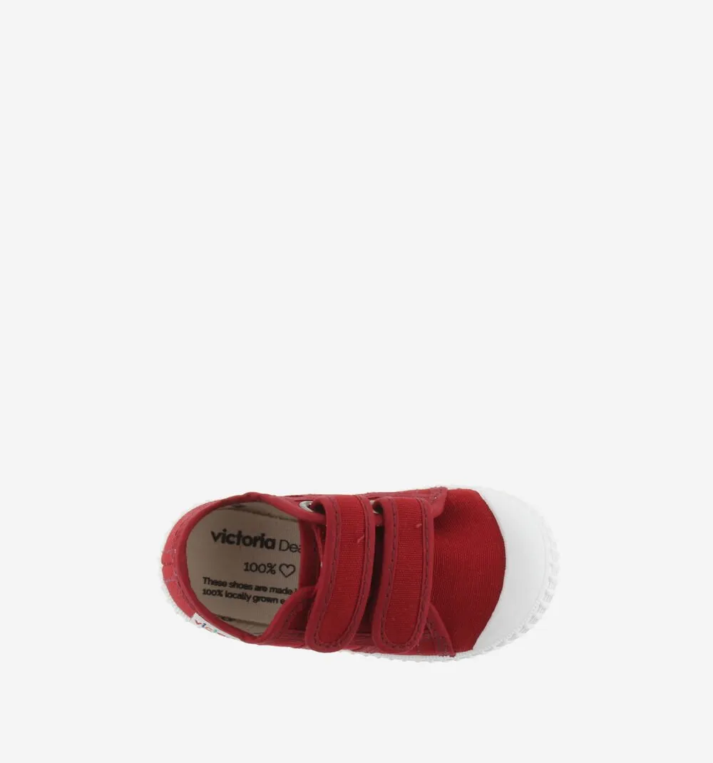 Victoria Boy's and Girl's Sneakers - Carmin no stress