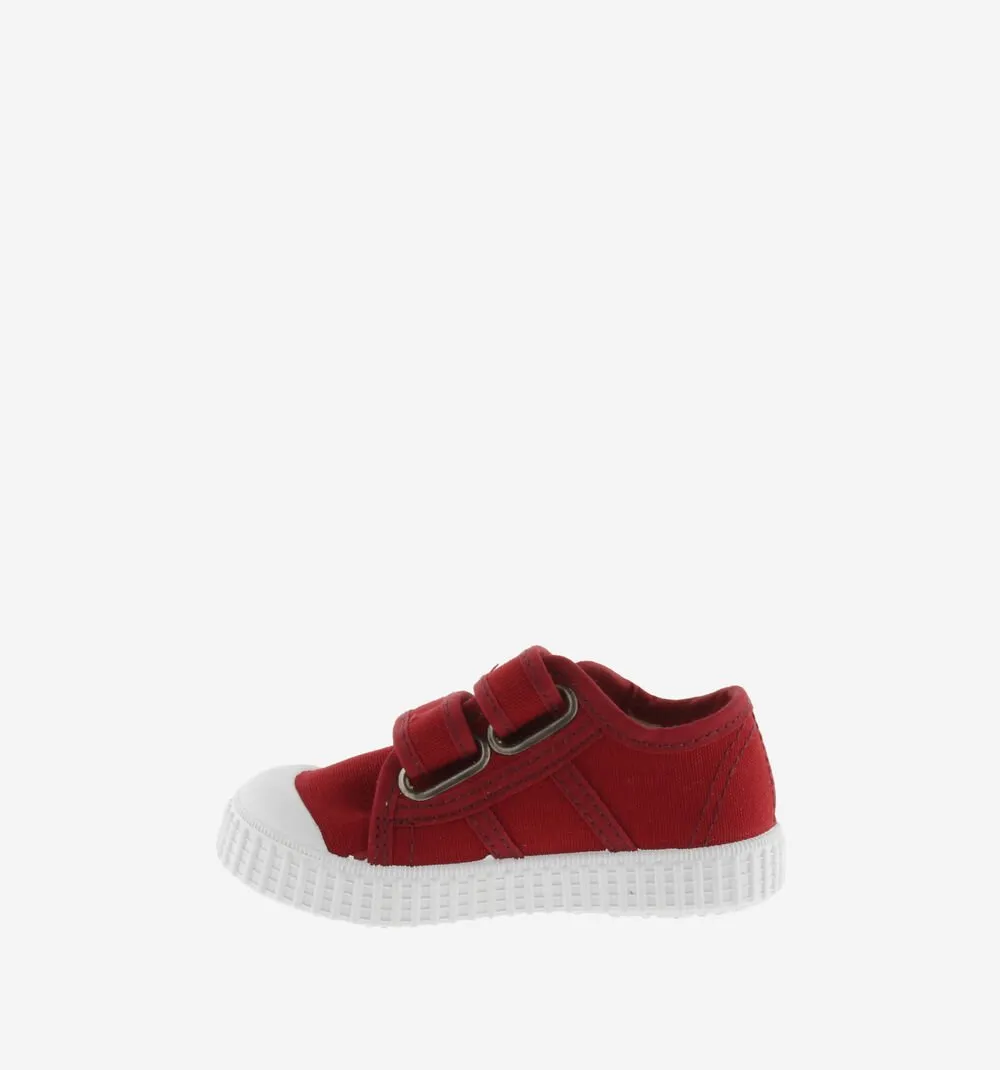Victoria Boy's and Girl's Sneakers - Carmin smooth wear