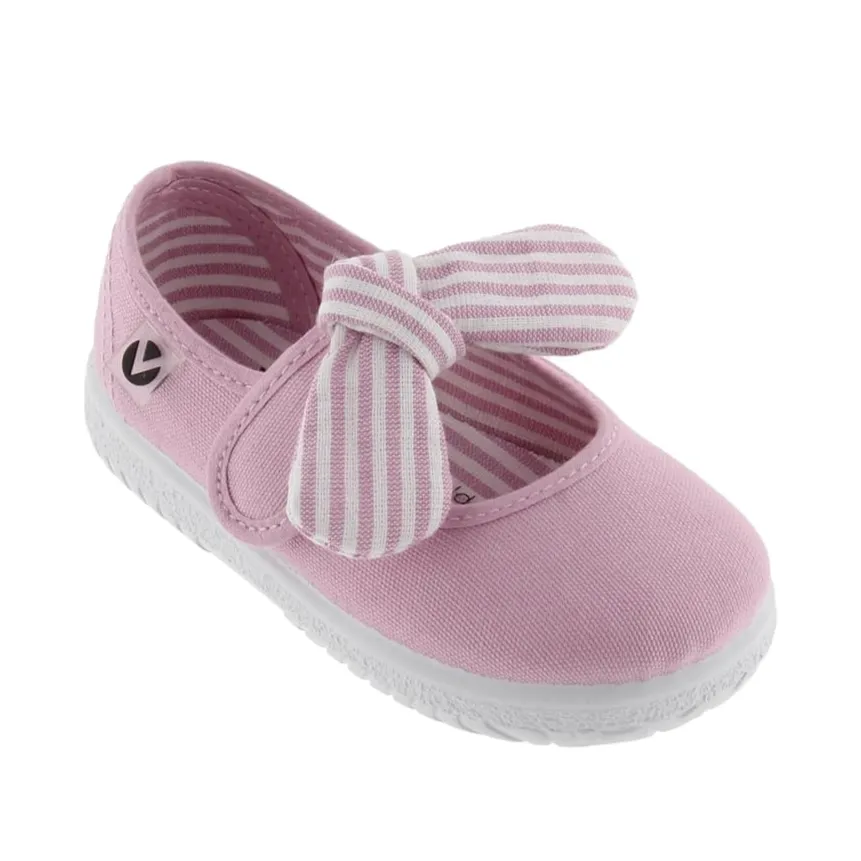 Victoria Girl's OJAL Canvas Mary Jane Shoes - Petalo chill flow