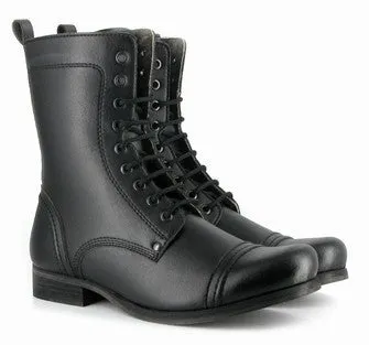 Vintage Boot in Black from Vegetarian Shoes road charm