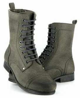 Vintage Boot in Grey from Vegetarian Shoes deep track