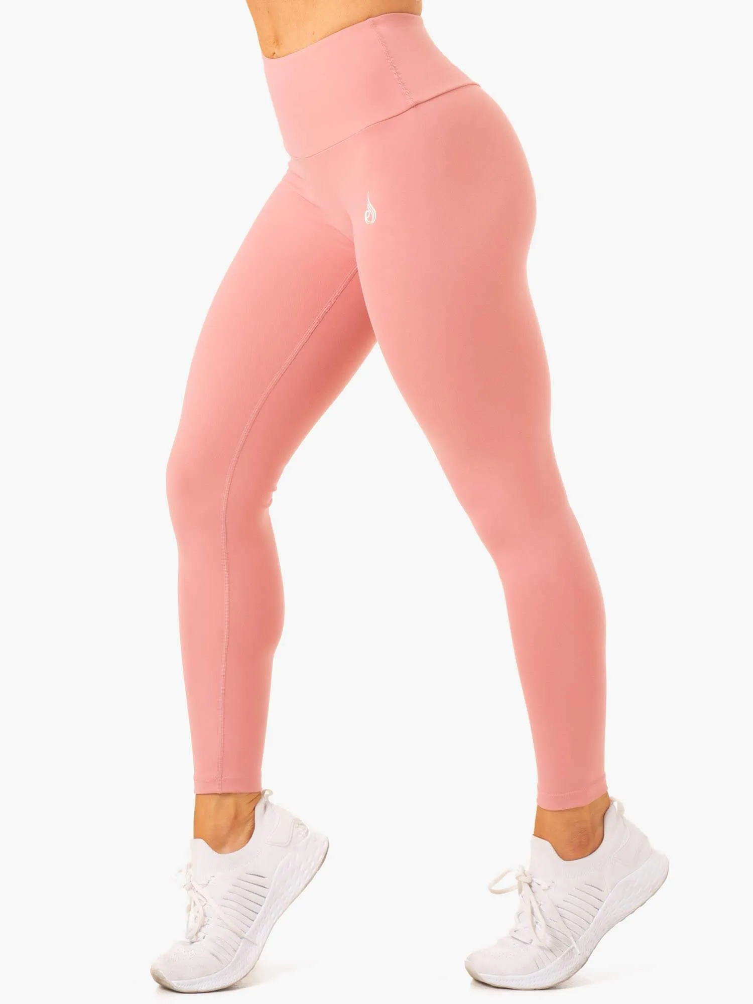 Vital High Waisted Scrunch Leggings - Blush Pink Active fashion