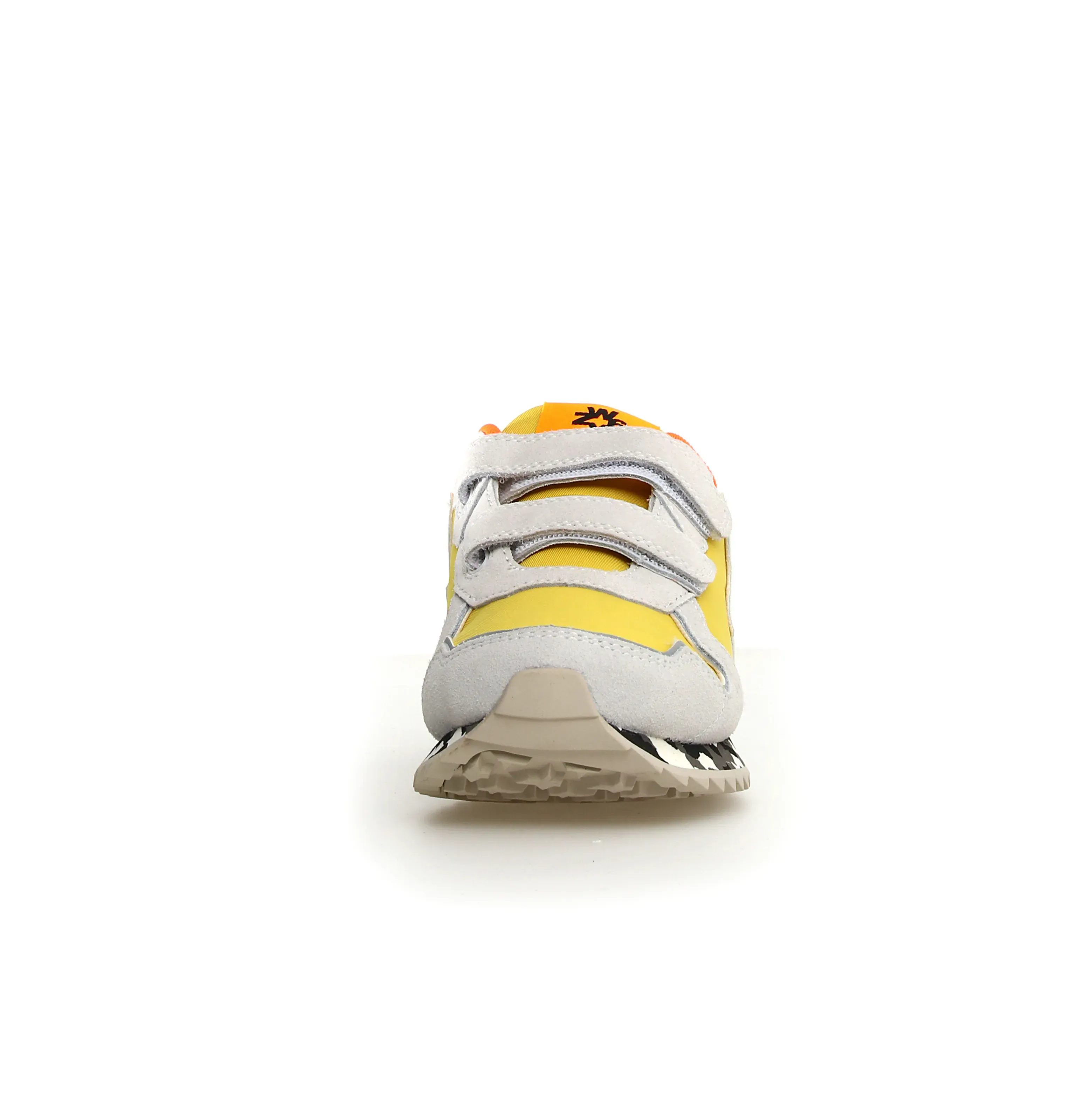 W6YZ Boy's And Girl's Jet Vl-J Casual Shoes - W6YZ White / Yellow basic edge