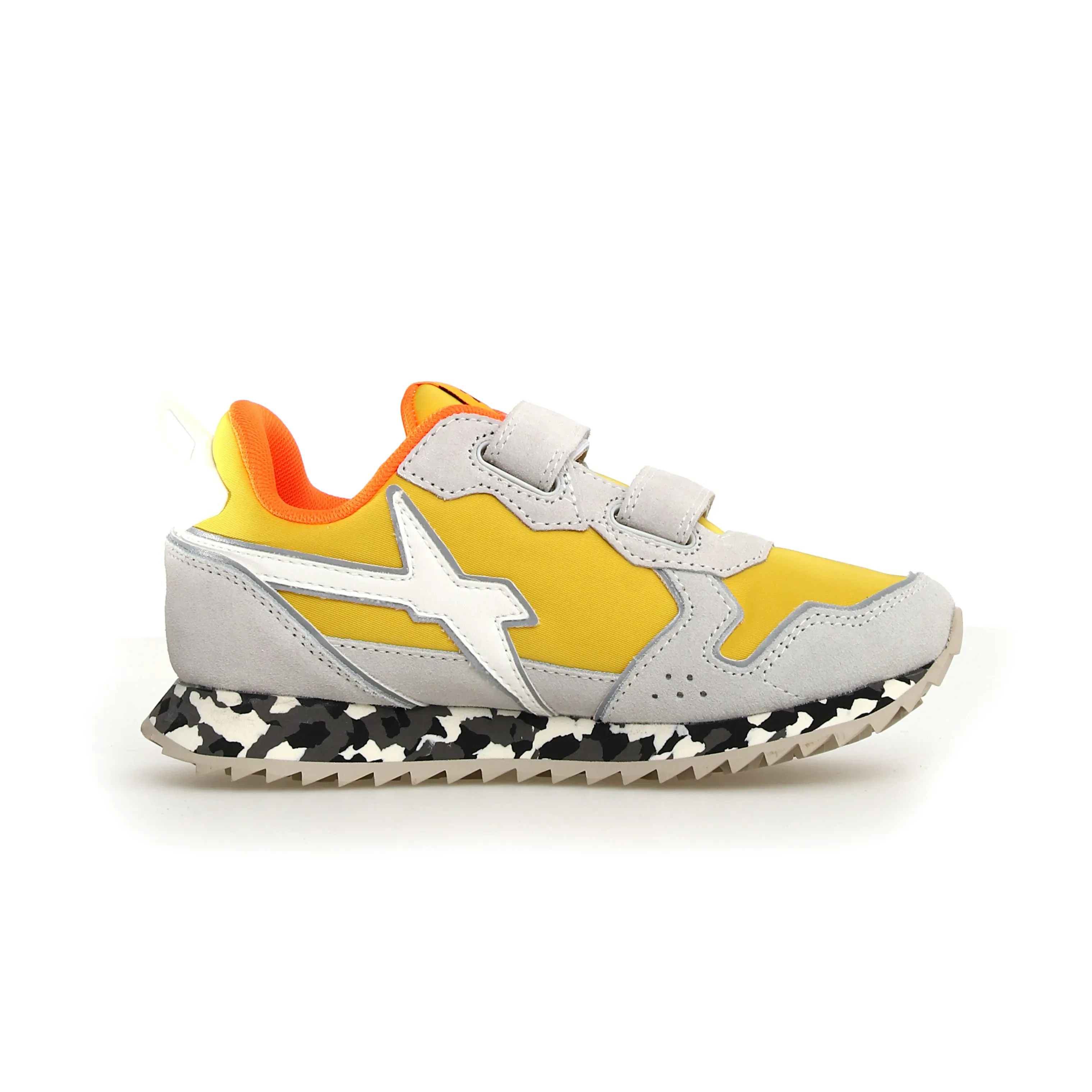 W6YZ Boy's And Girl's Jet Vl-J Casual Shoes - W6YZ White / Yellow daily rush