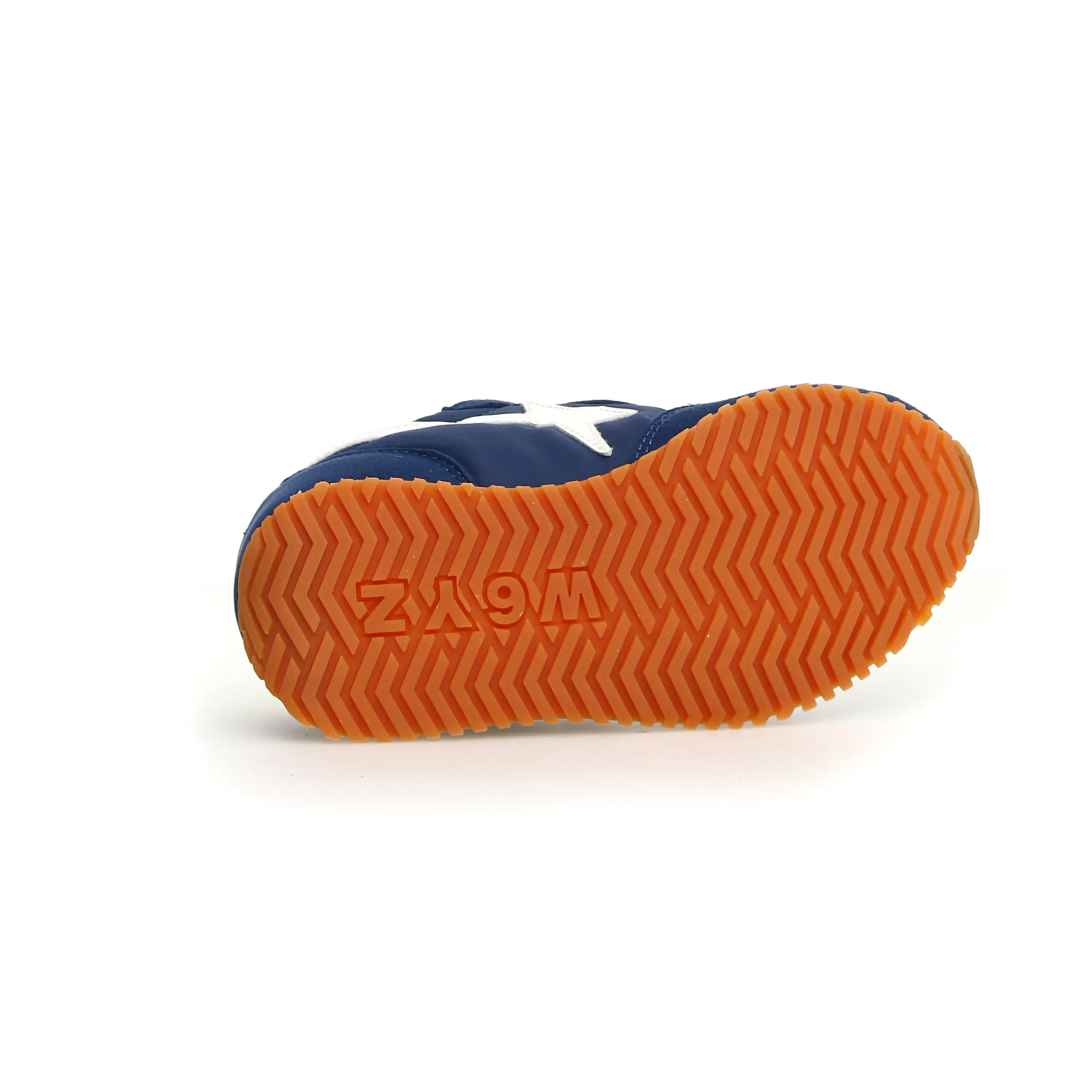W6YZ Boy's Samoa Vl-J Casual Shoes - Azure / White / Yellow Fluo active fit