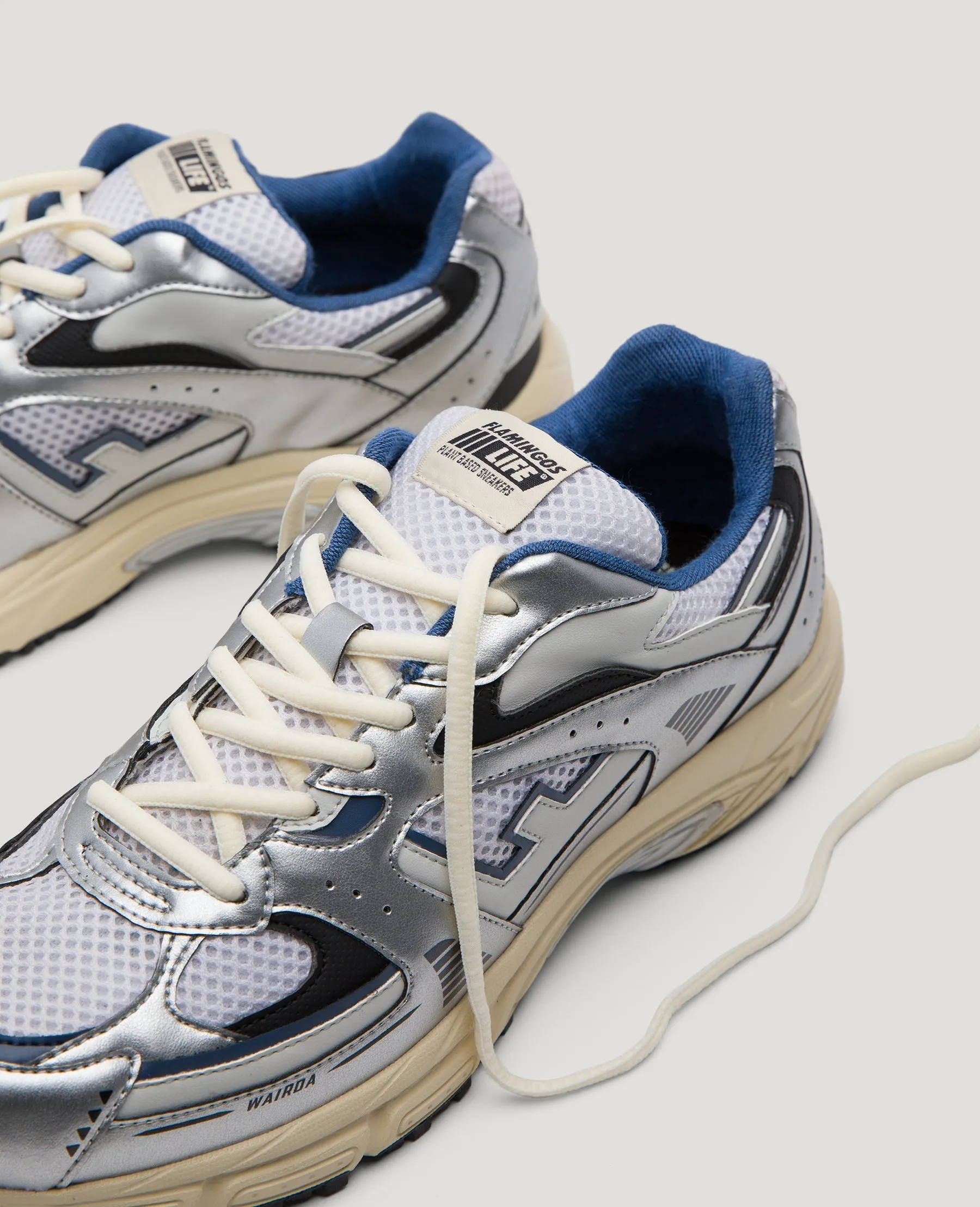 Wairoa Sneaker in Silver from Flamingos Life Daily Ride