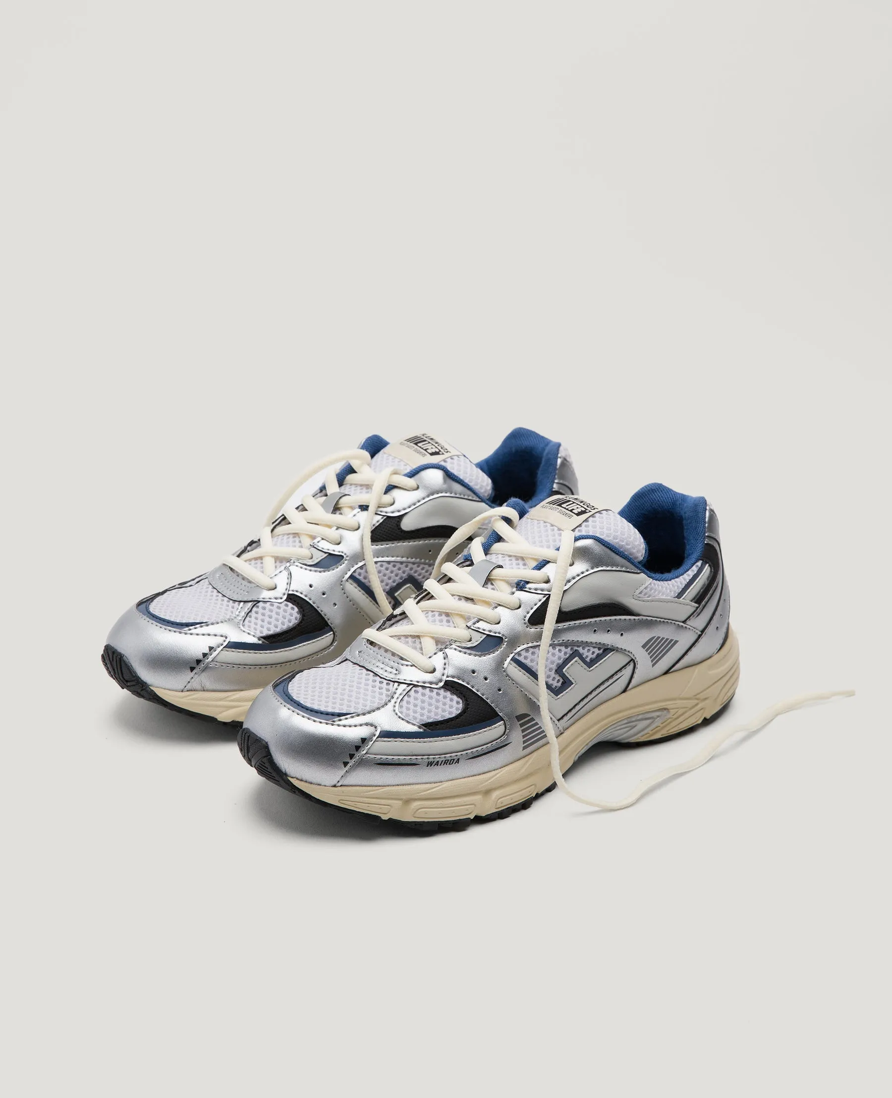 Wairoa Sneaker in Silver from Flamingos Life Style Combo