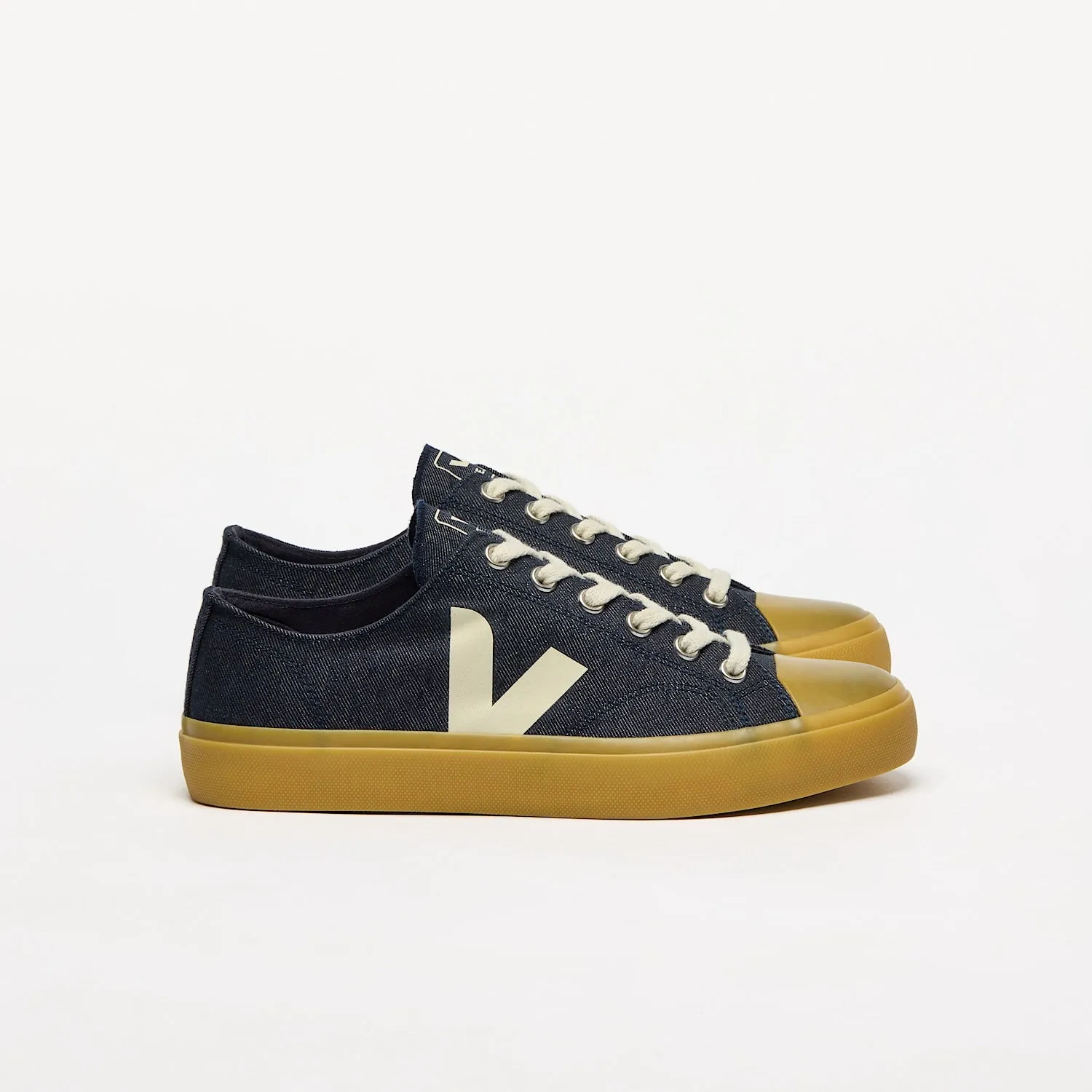 Wata II Low Denim in Blue Pierre from Veja Travel Ease