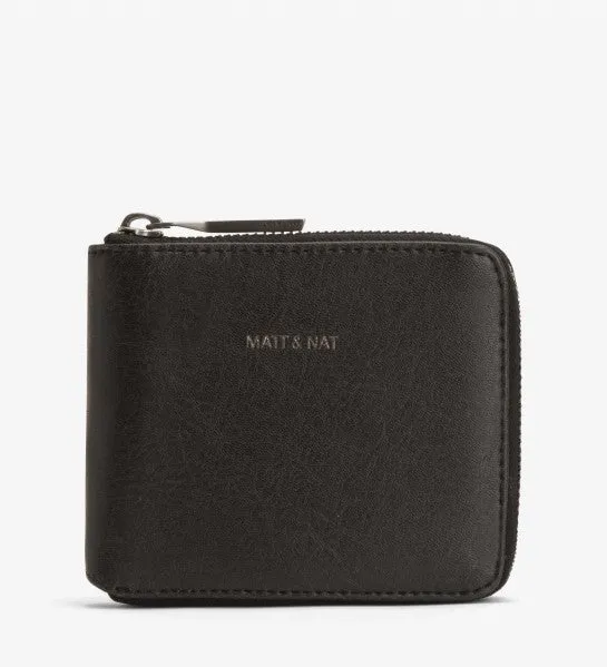 Watson Wallet in Black from Matt & Nat artsy vibe