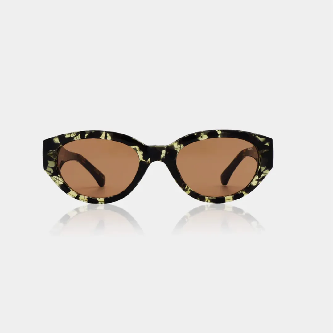 Winnie Sunglasses in Black/Yellow Tortoise from A. Kjaerbede trendsetter
