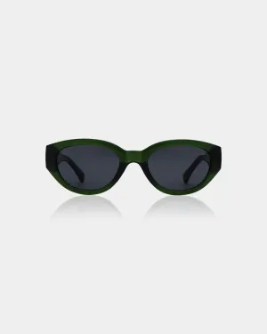 Winnie Sunglasses in Dark Green from A. Kjaerbede seaside holiday