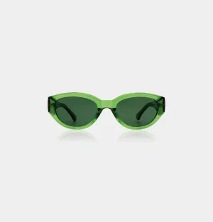 Winnie Sunglasses in Light Olive Transparent from A. Kjaerbede tech material