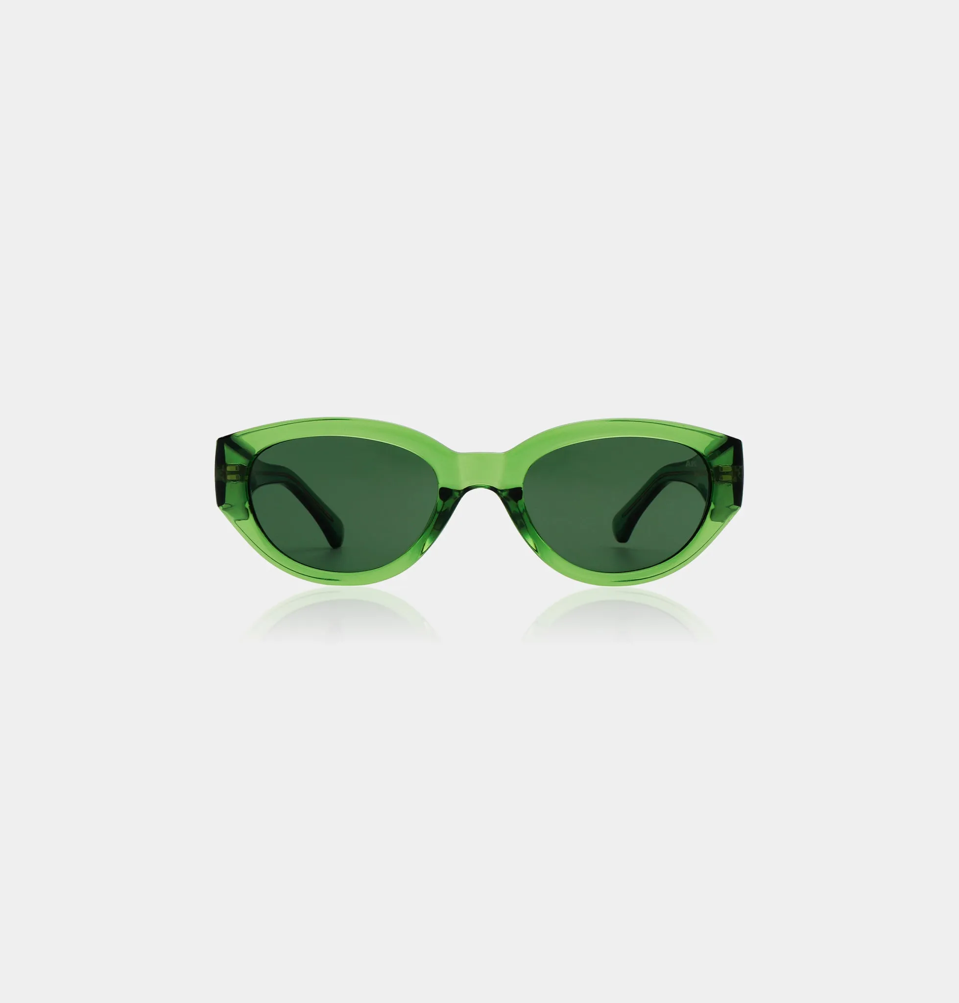 Winnie Sunglasses in Light Olive Transparent from A. Kjaerbede tech material