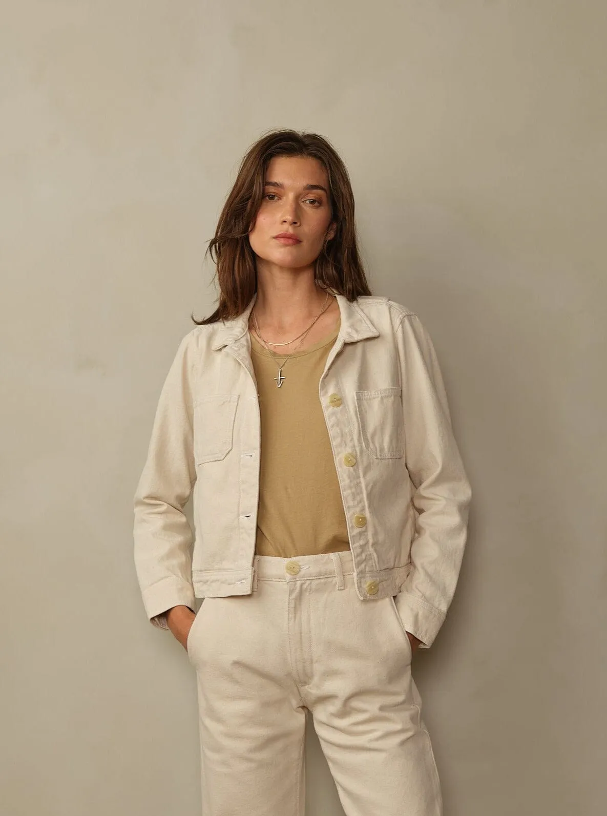 Women's Cody Recycled Cotton Jacket lightweight design