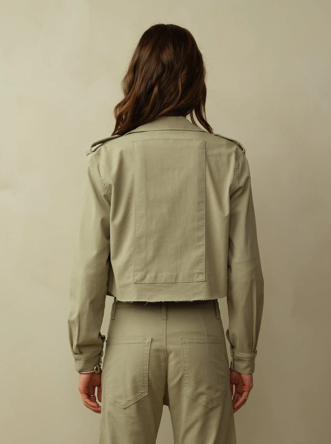 Women's Cropped Blaven Japanese Twill Jacket  - Final Sale cold weather gear