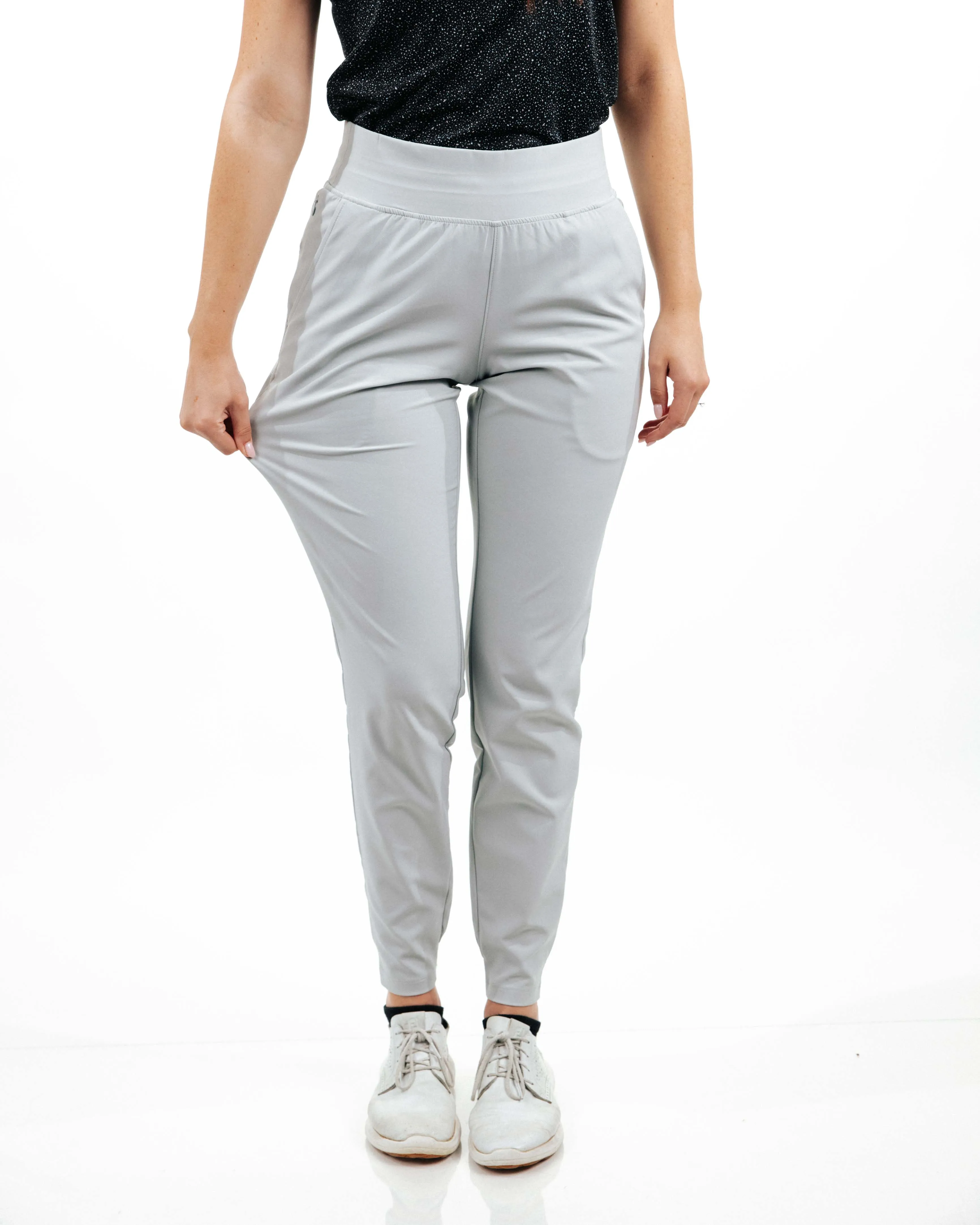 Women's Light Gray Jogger muscle comfort