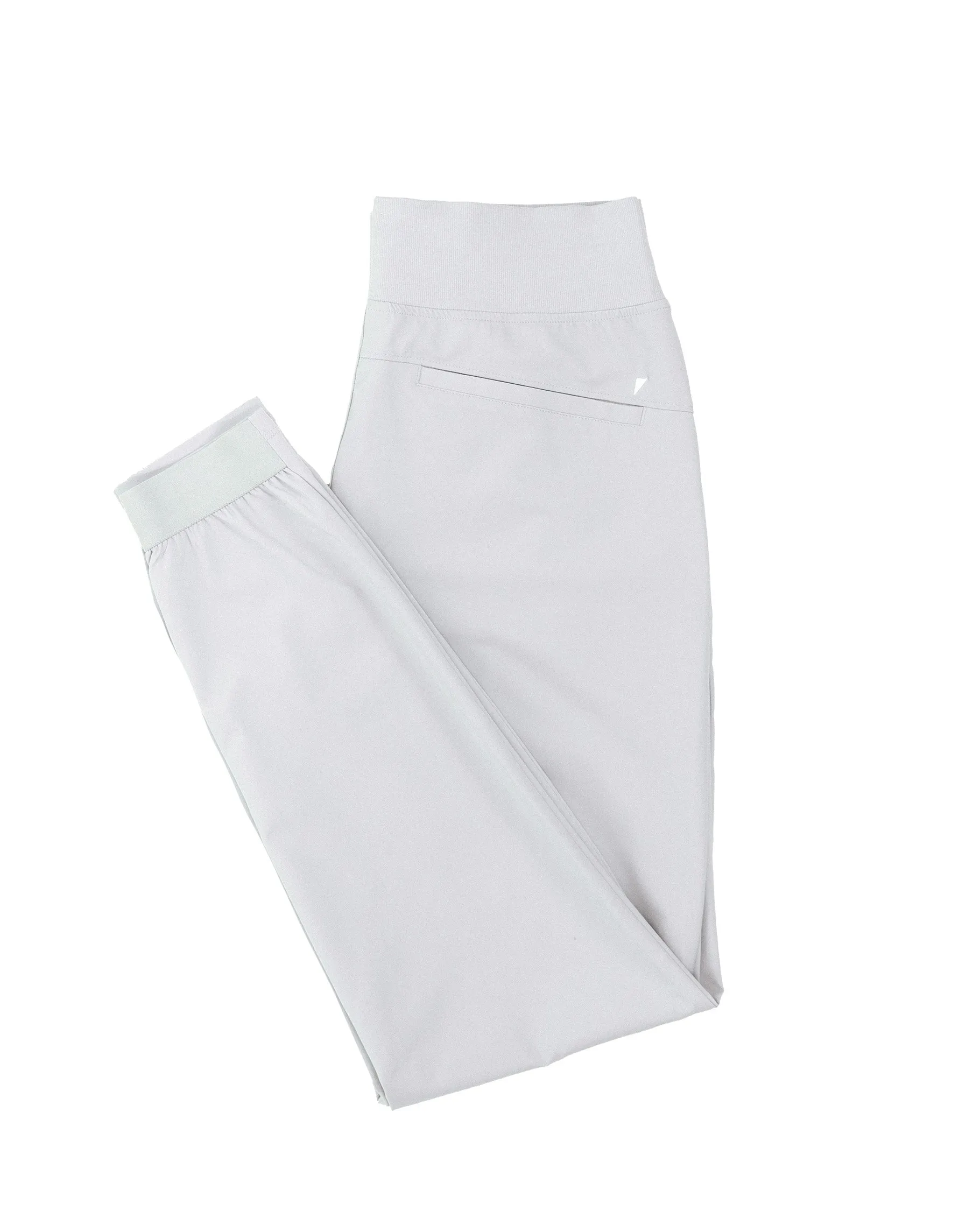 Women's Light Gray Jogger urban mornings