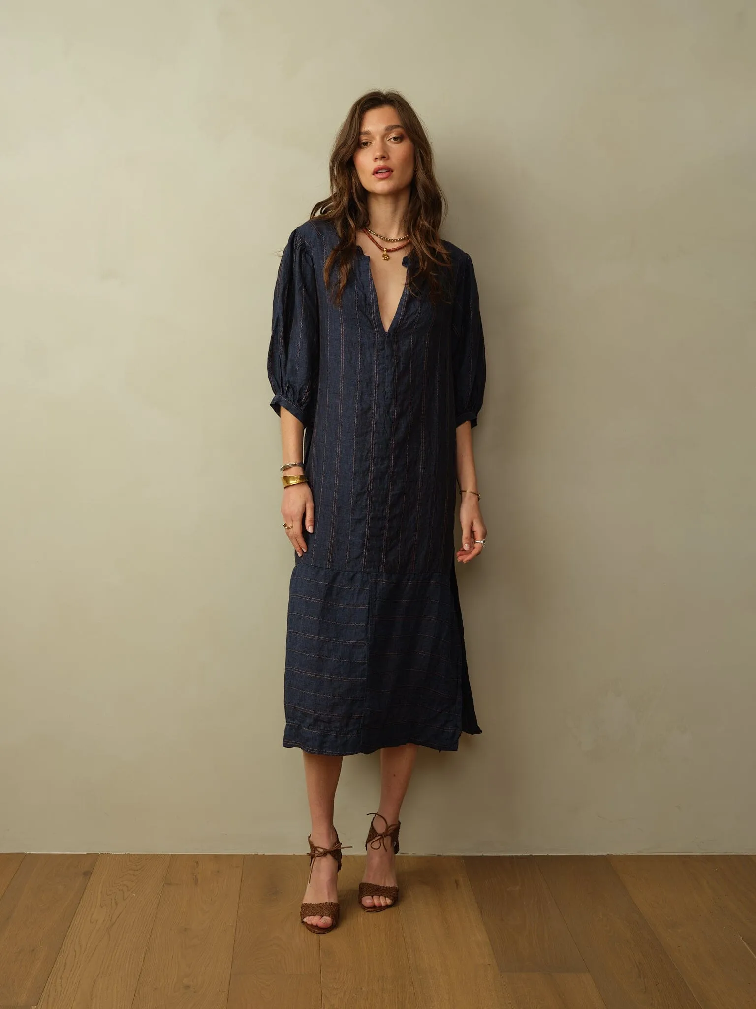 Women's Marrakech Linen Dress Free style