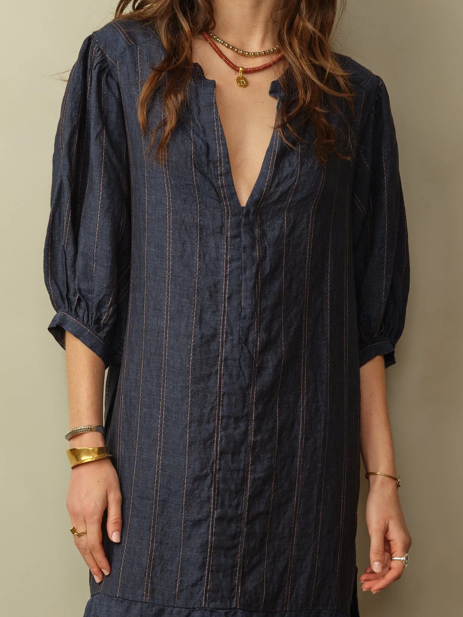 Women's Marrakech Linen Dress Office style