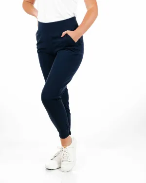 Women's Navy Jogger handmade quality