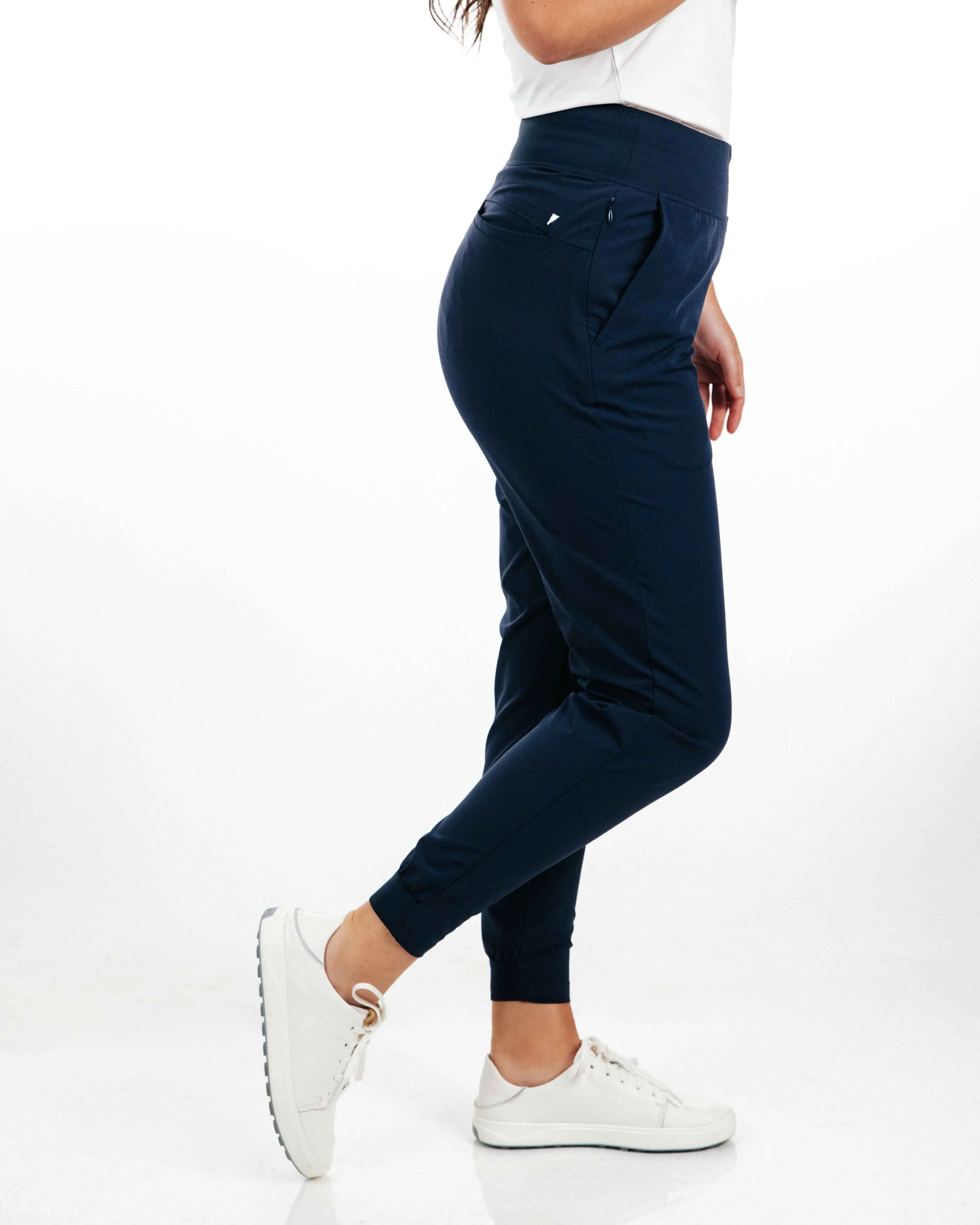 Women's Navy Jogger early risers