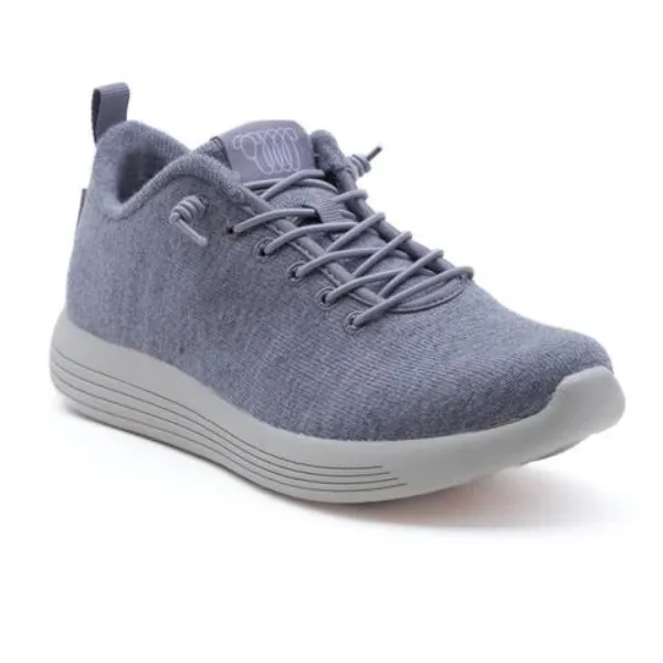 Wooloomooloo Unisex Cheviot Grey Merino Wool Fashion Mode