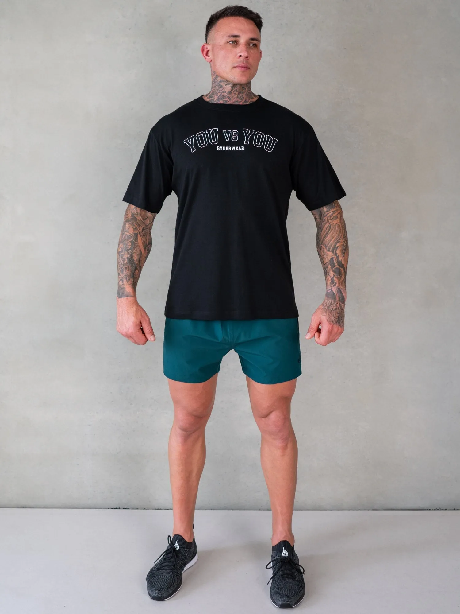 You vs You Oversized T-Shirt - Black casual life