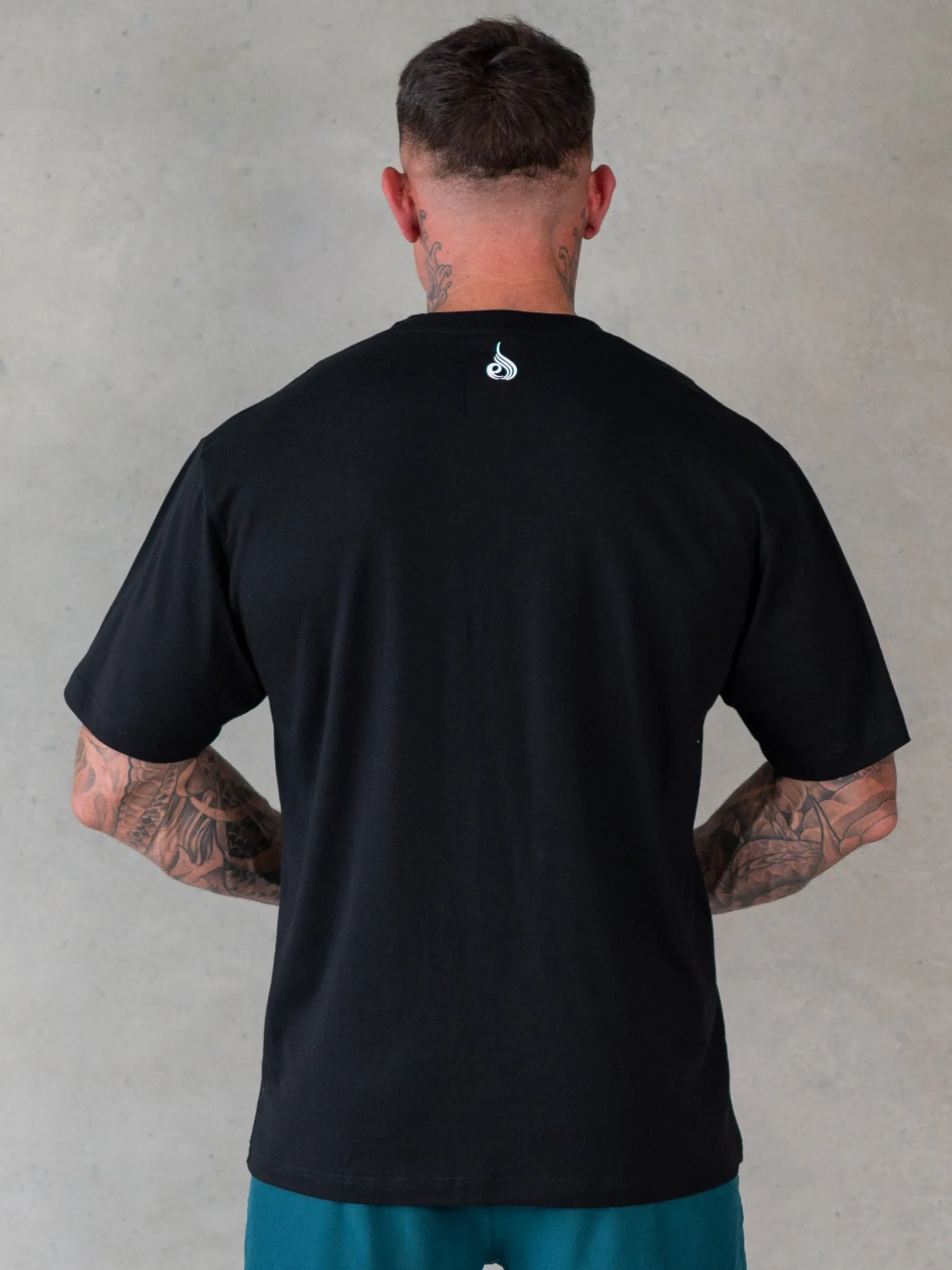 You vs You Oversized T-Shirt - Black soft ride