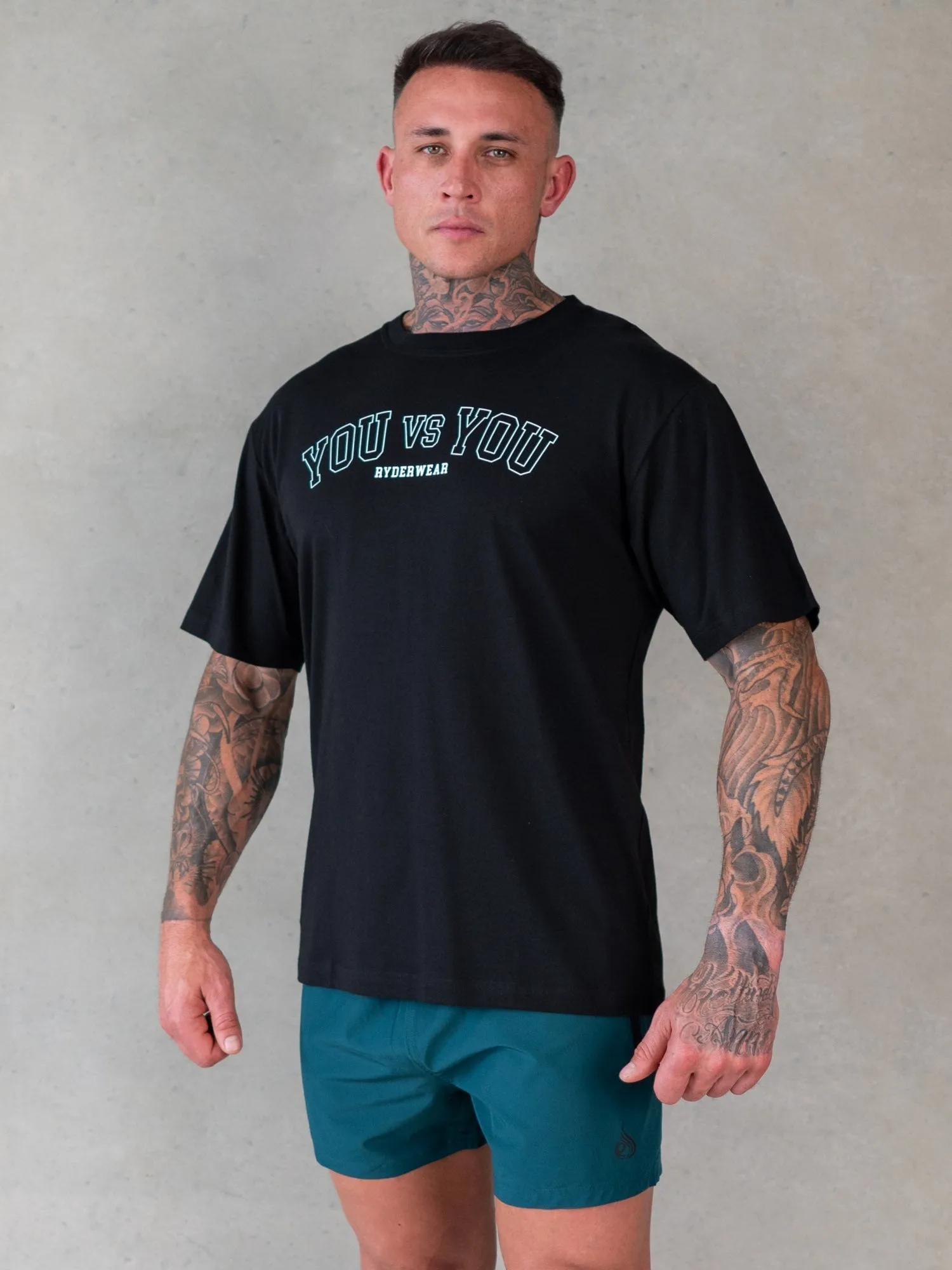 You vs You Oversized T-Shirt - Black casual outfit