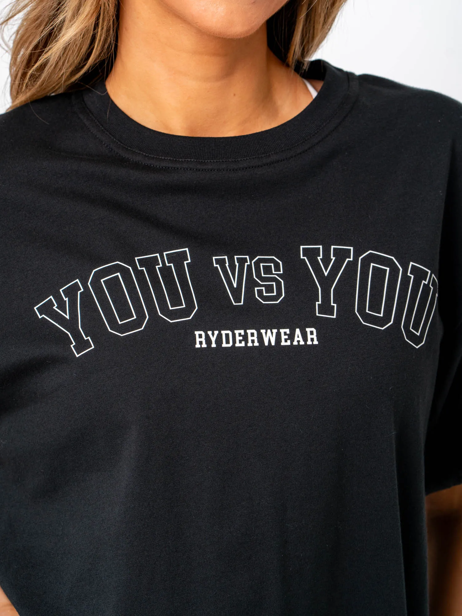You vs You Oversized T-Shirt - Black bold fashion