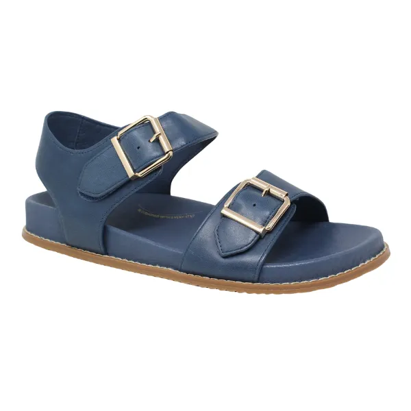 Ziera Women's Hastice Blue Leather Island Life