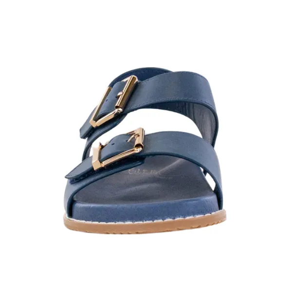Ziera Women's Hastice Blue Leather Wind Feel