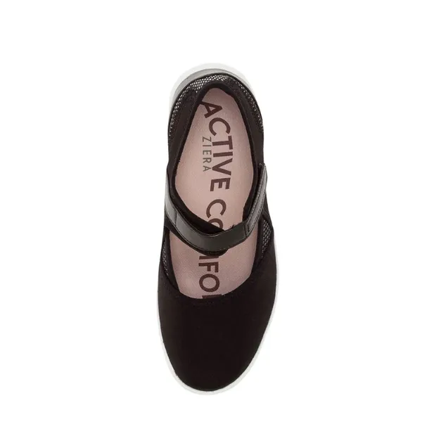Ziera Women's Ushery Wide Black easy go