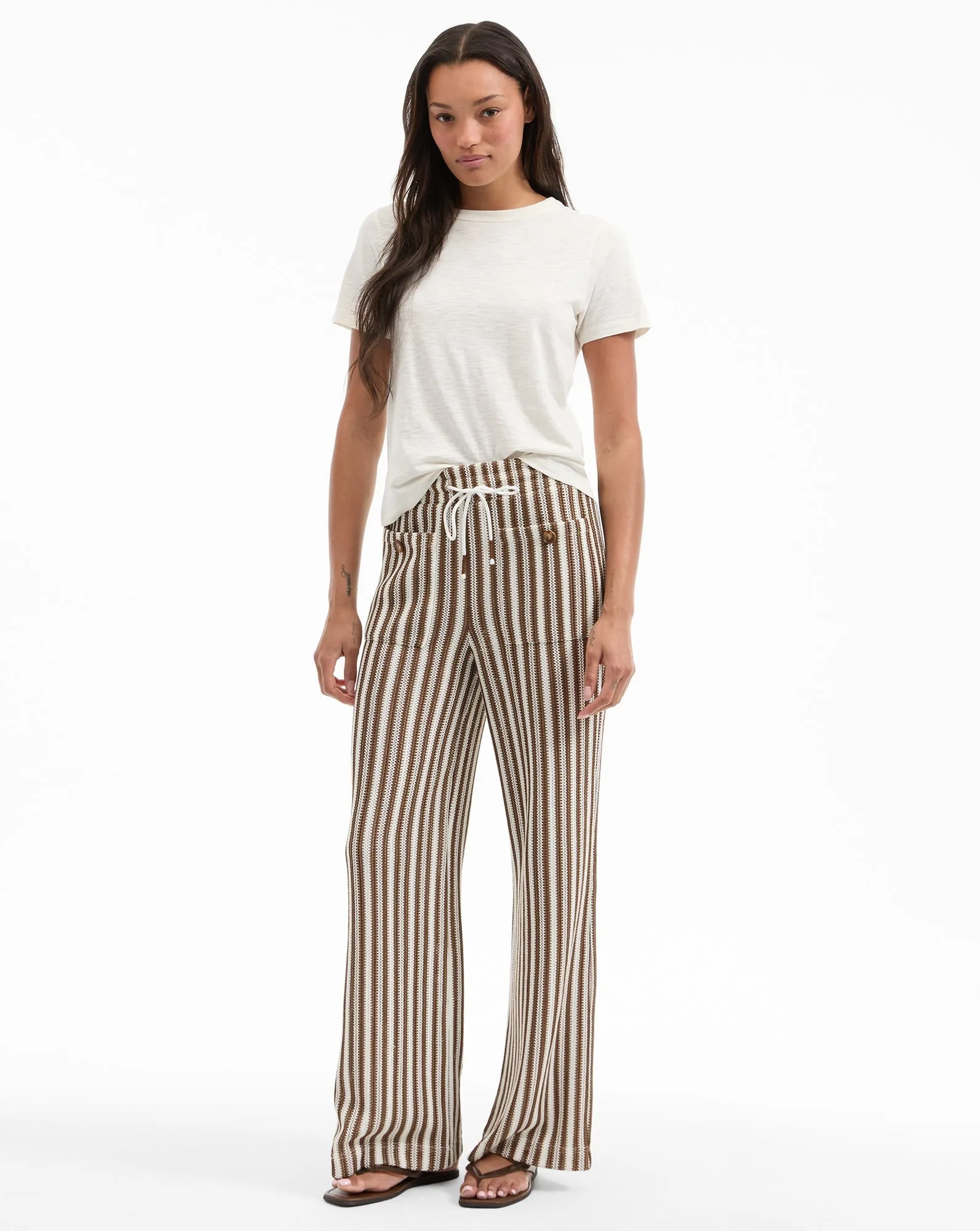 Zosia Striped Knit Pant youth style