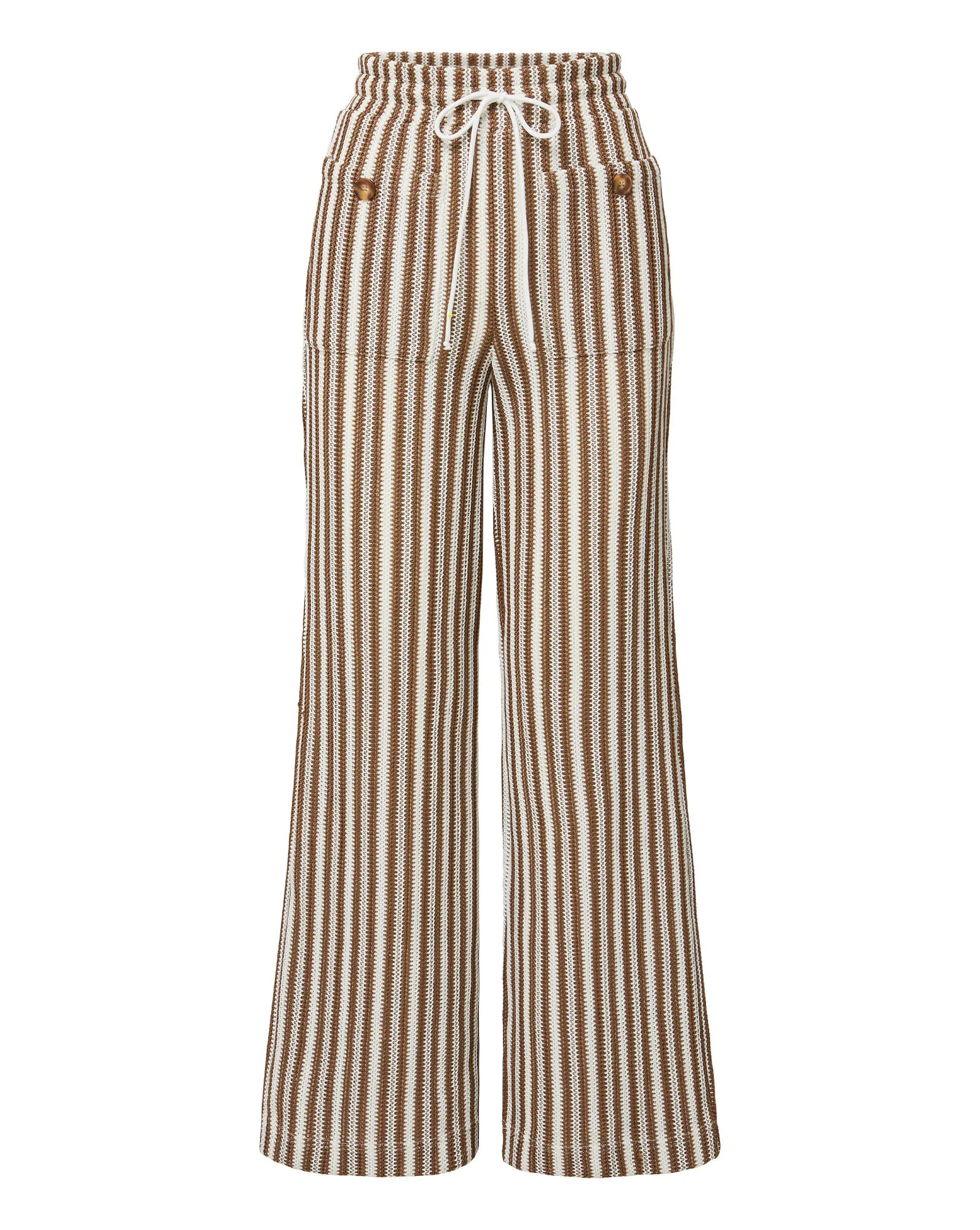 Zosia Striped Knit Pant flexible wear